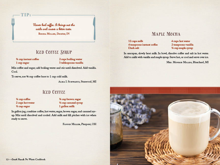 Wanda E. Brunstetter's Amish Friends No Waste Cookbook