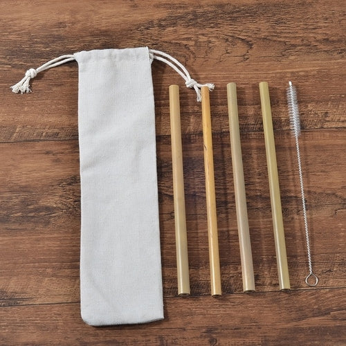 All in One Ecofriendly Bamboo Utensil Kit