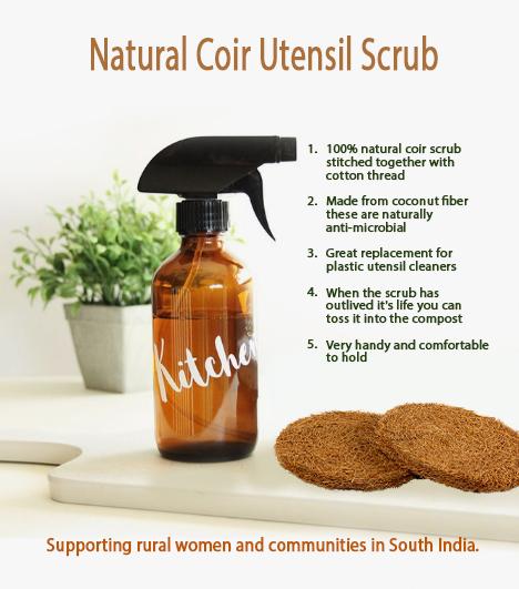 Informational image about the scrubbing pads