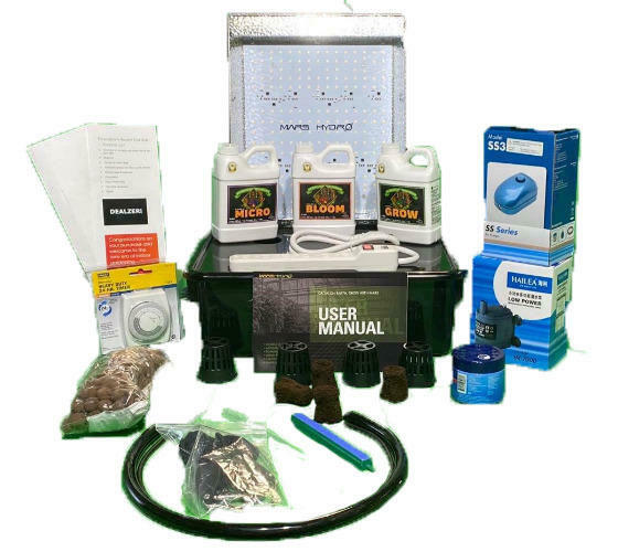 "Easy Grow" 2.0 -  4 Plant Hydroponics Kit