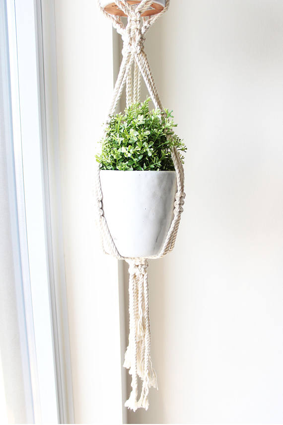 Double Macrame Plant Hanger