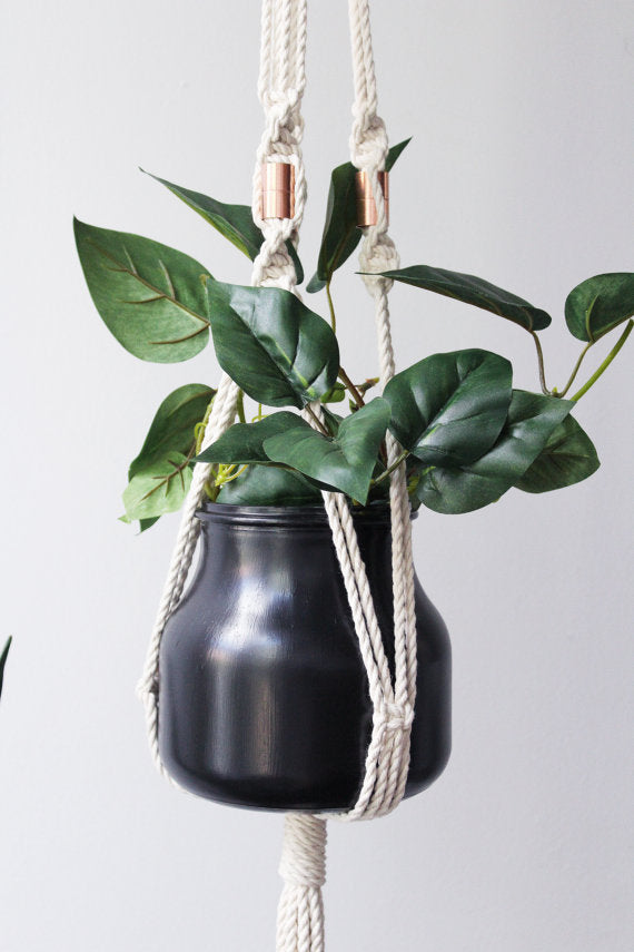 Cotton Macrame Plant Hanger