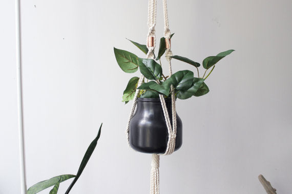 Cotton Macrame Plant Hanger